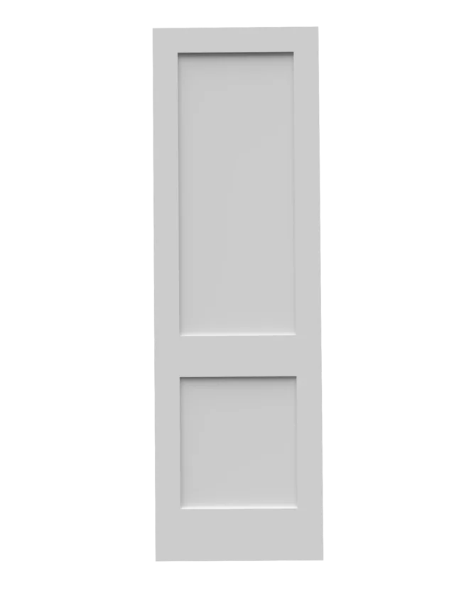 Two panel door