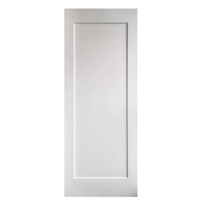 One panel door, shaker style