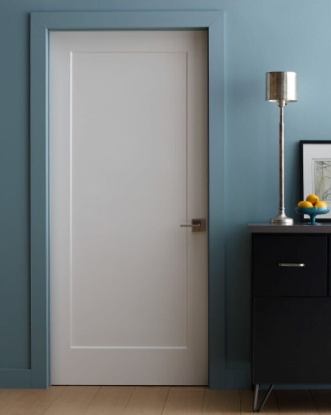 Solid Shaker one Panel Door, interior door