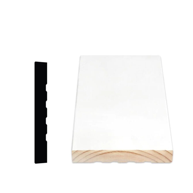 White Primed finger joint wooden jamb