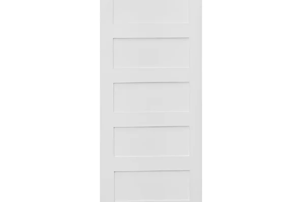 5 Panel Shaker Solid Core Interior Door Slab - five panel solid door