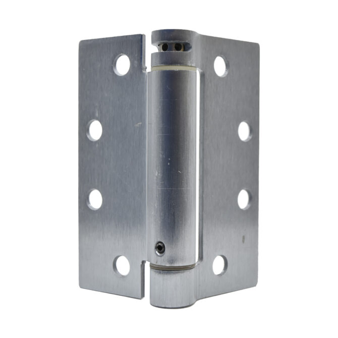 4in X 4½ In Full Mortise Adjustable Spring Hinge Square Corner Stainless Steel