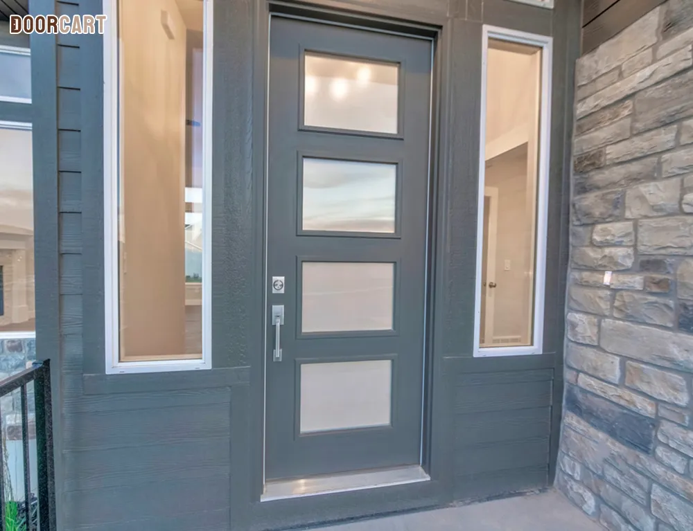 Frosted Glass Shower Doors