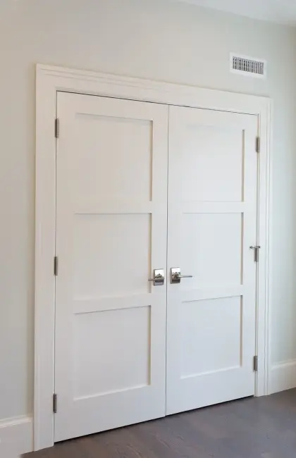 Frosted Glass Doors