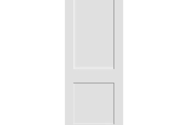 Two panel shaker door - 2 panel door - shaker interior door