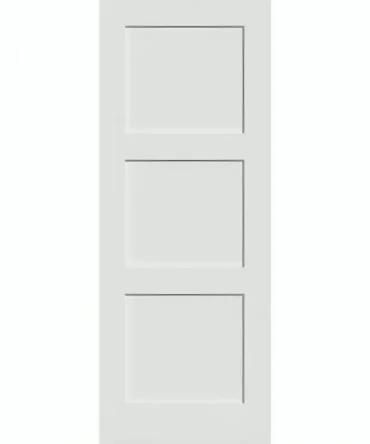 3 panel shaker door - three panel door interior door