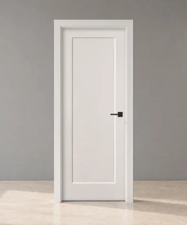 One Panel Shaker Solid Core Door