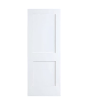 Two panel shaker door - 2 panel door - shaker interior door