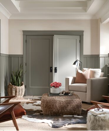 1 panel - french doors - hollow core prehung - closet doors