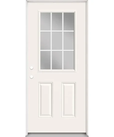9 lite entrance door