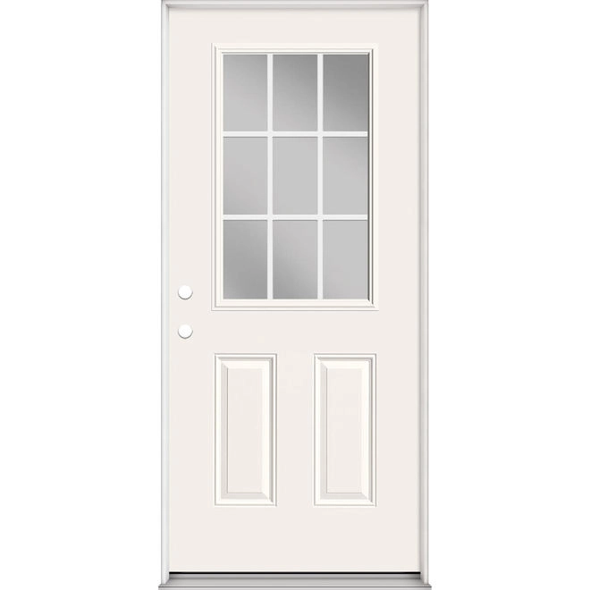 9 lite entrance door