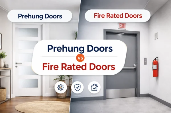 prehung doors and fire rated doors