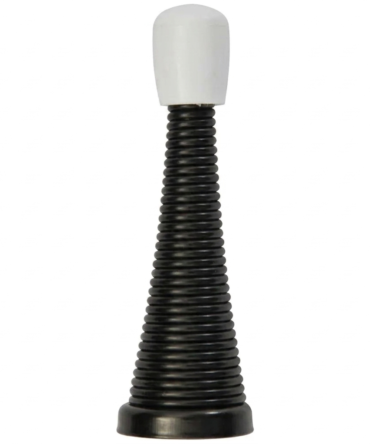 3-inch Spring Door Stop (1-pack) - Black