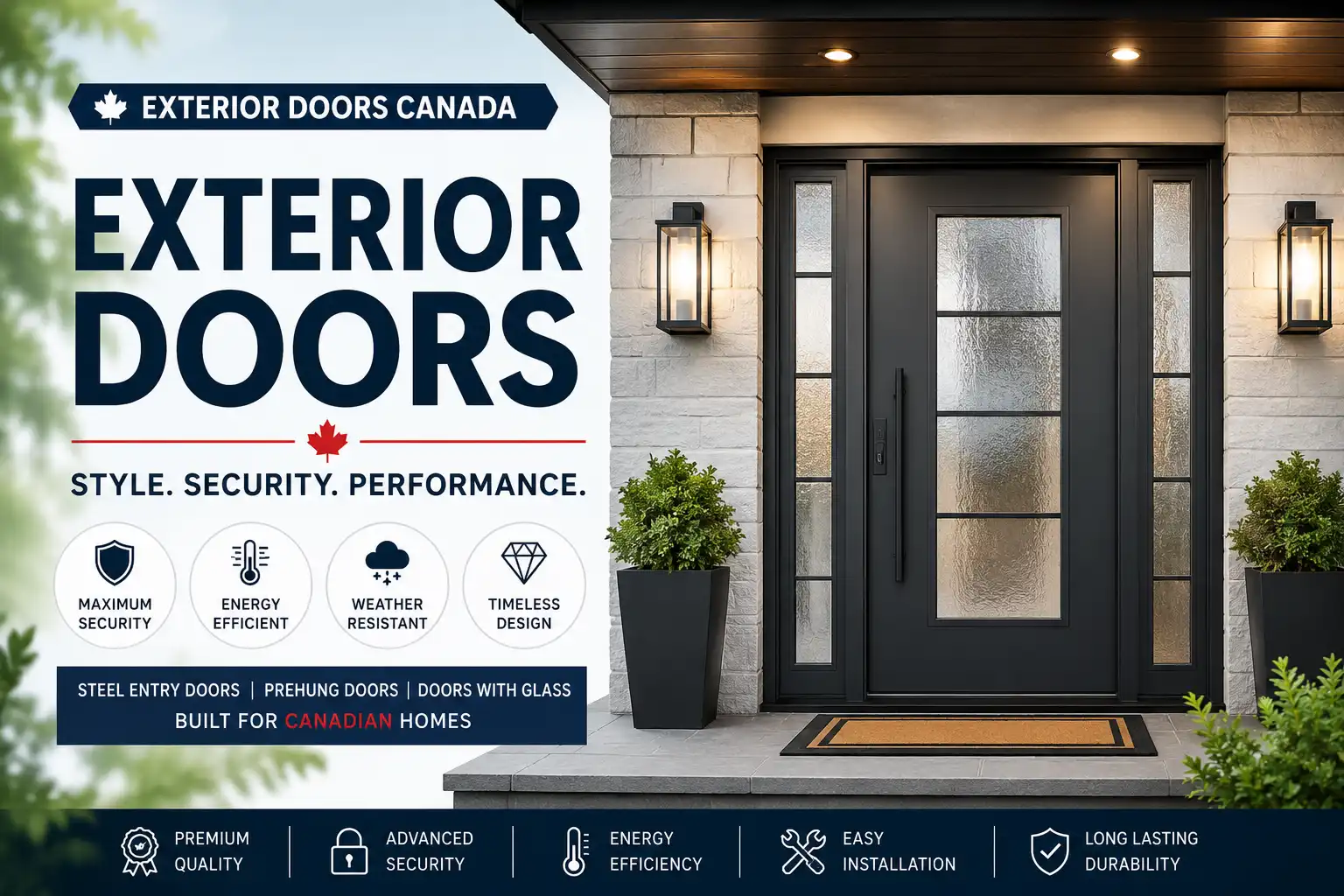 exterior doors
