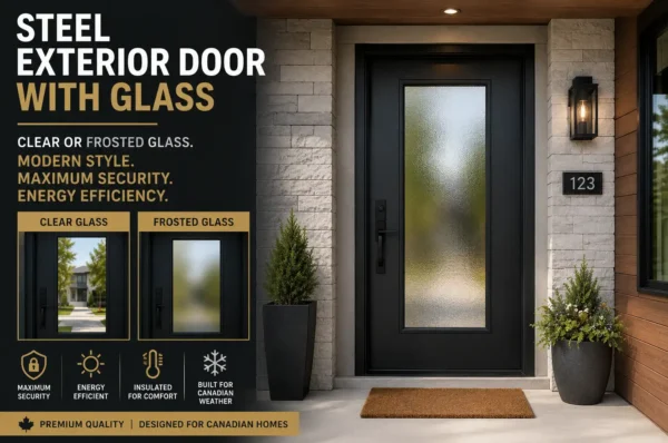 exterior steel door