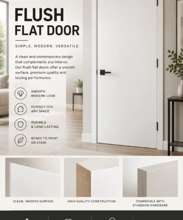 flush door